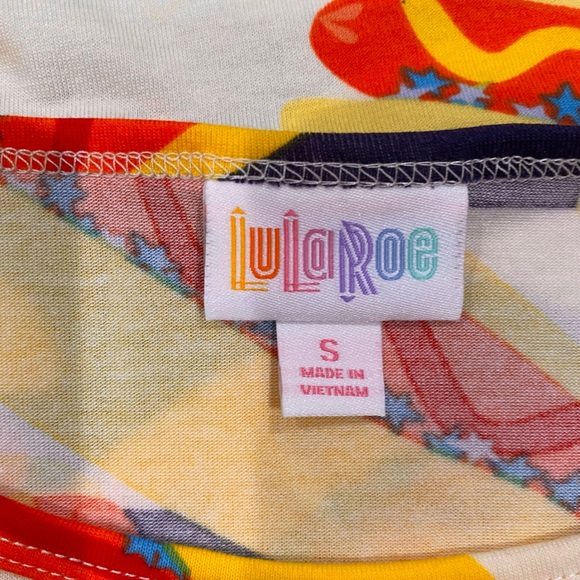 LuLaRoe Americana Irma Small NWT - Picture 6 of 10